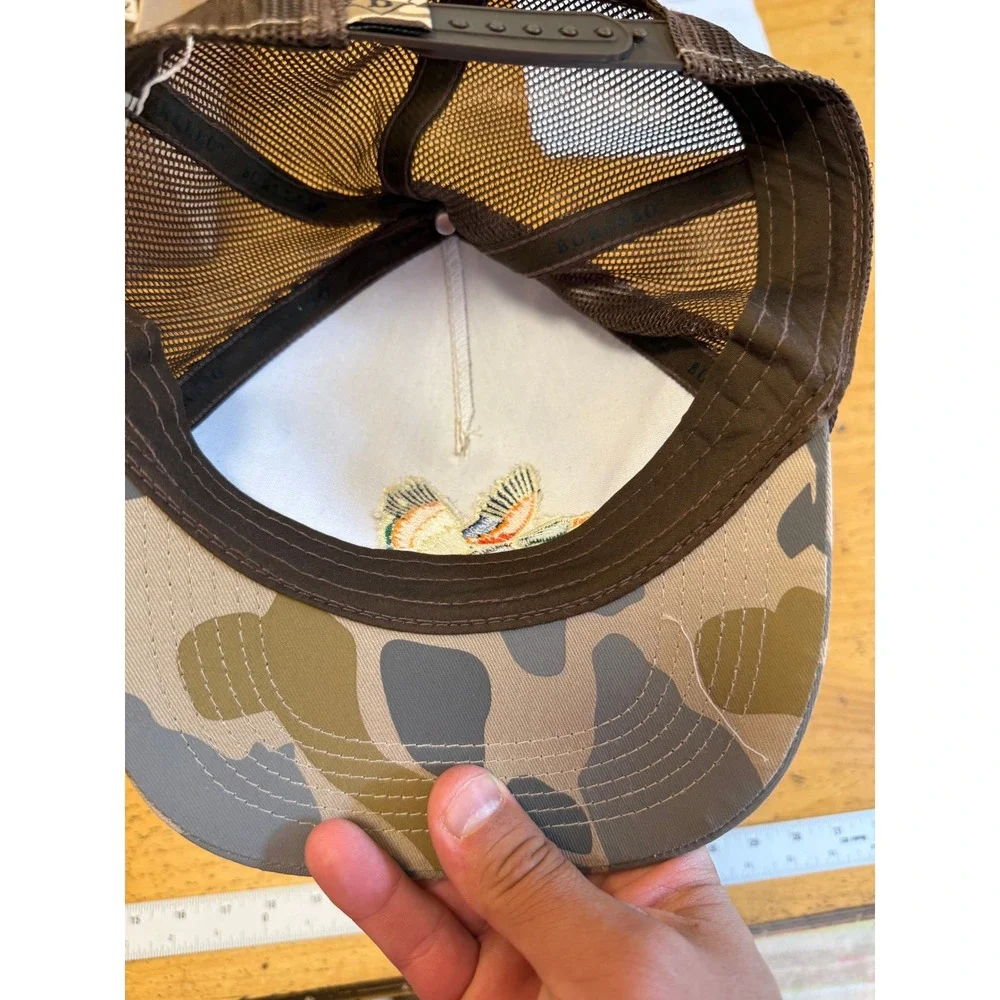 Burlebo Trucker Hat Adjustable Mallard Duck Camo Mesh Snapback Cap